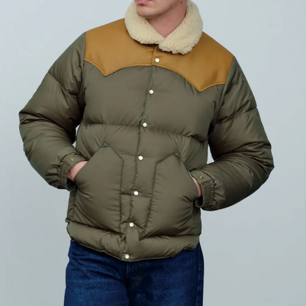 CHRISTY DOWN JACKET - OLIVE
