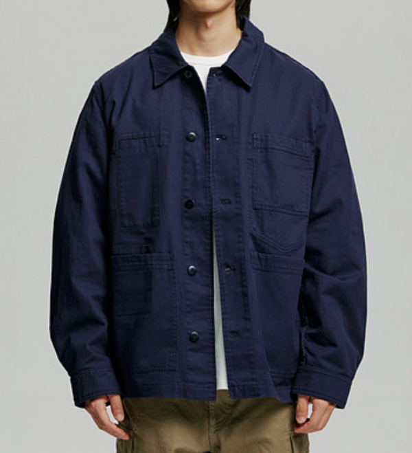 COMBINE CHORE JACKET - NAVY