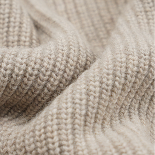 KANGAROO PULLOVER SWEATER - OATMEAL