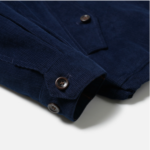CORDUROY BUDDY JACKET - NAVY