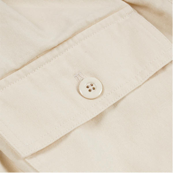 TWILL BALLOON PANTS - IVORY
