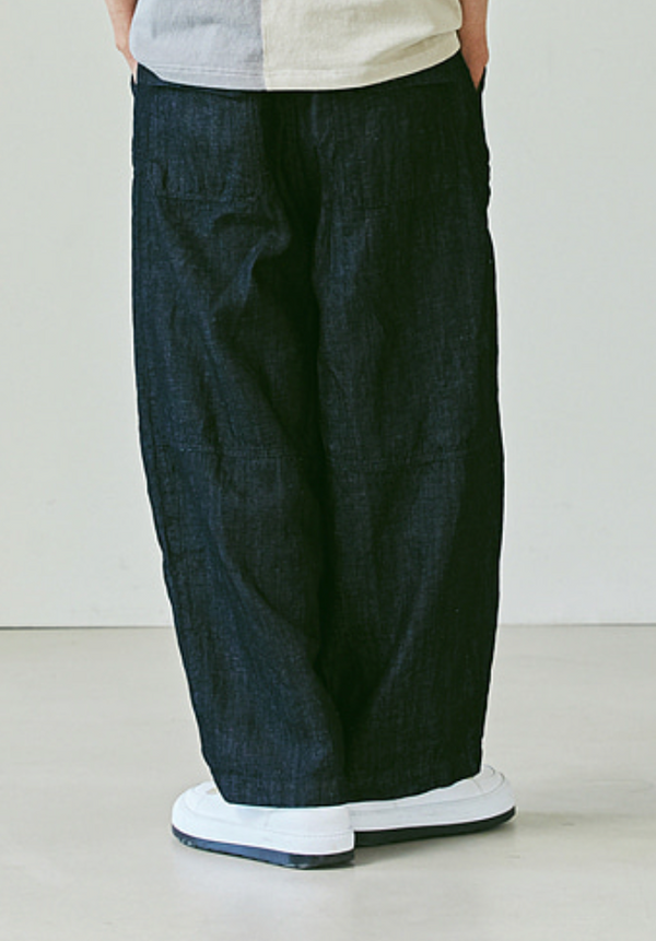 Frizmworks DENIM BALLOON PANTS - INDIGO - The Great Divide