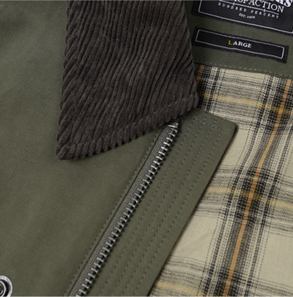 HERITAGE HUNTING JACKET - OLIVE