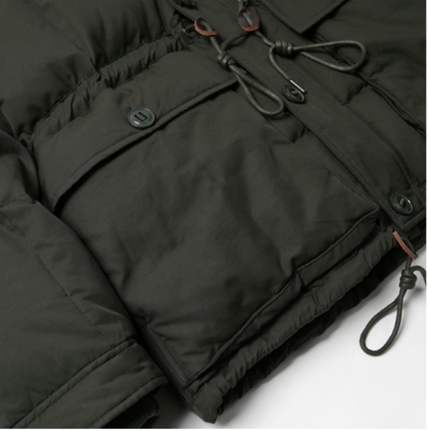 KARAKORAM DOWN PARKA JACKET - DARK GREEN
