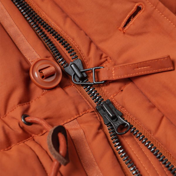 KARAKORAM DOWN PARKA JACKET - ORANGE
