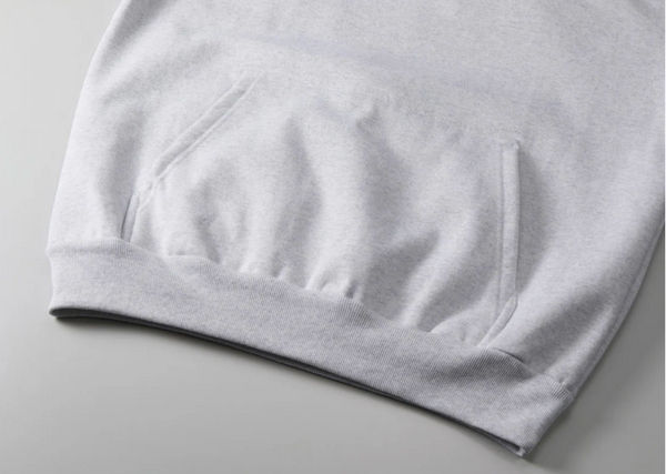 15 0Z MAGNUM FULL ZIP HOODIE - ASH