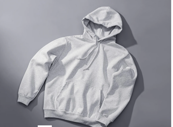 15 0Z MAGNUM FULL ZIP HOODIE - ASH