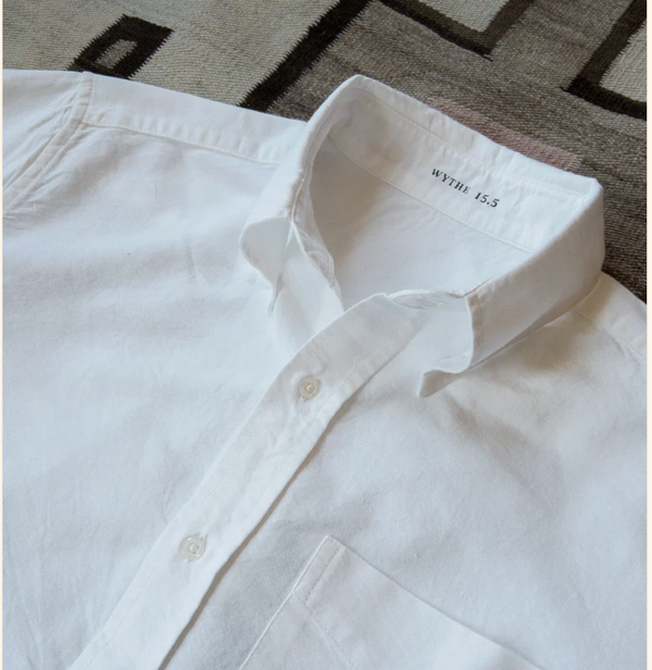 OXFORD CLOTH SHIRT  - WHITE