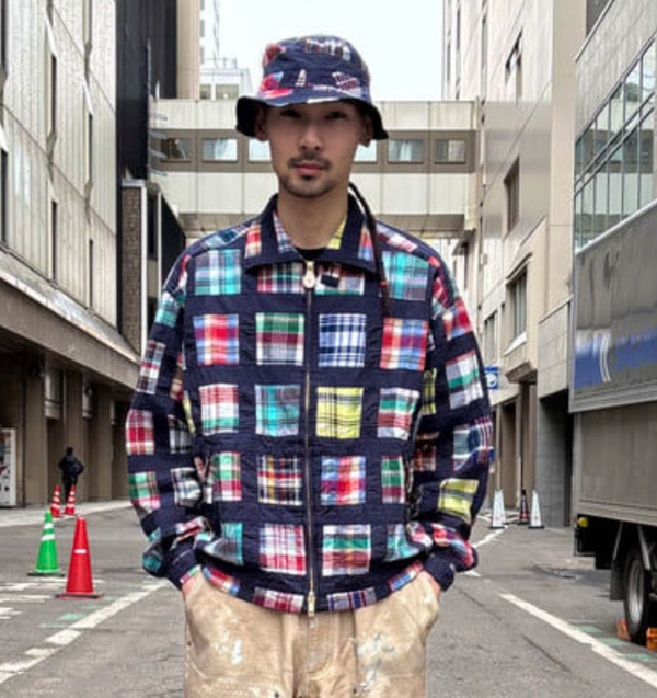 REVERSIBLE BUCKET HAT - PATCHWORK