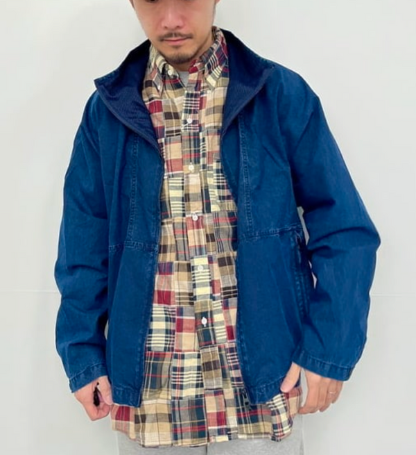 CLASSIC FIT ALL OVER PATCHWORK SHIRT - MULTI MADRAS