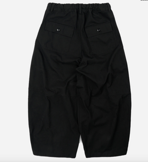 Frizmworks - TWILL BALLOON PANTS - BLACK -  - Alternative View 1