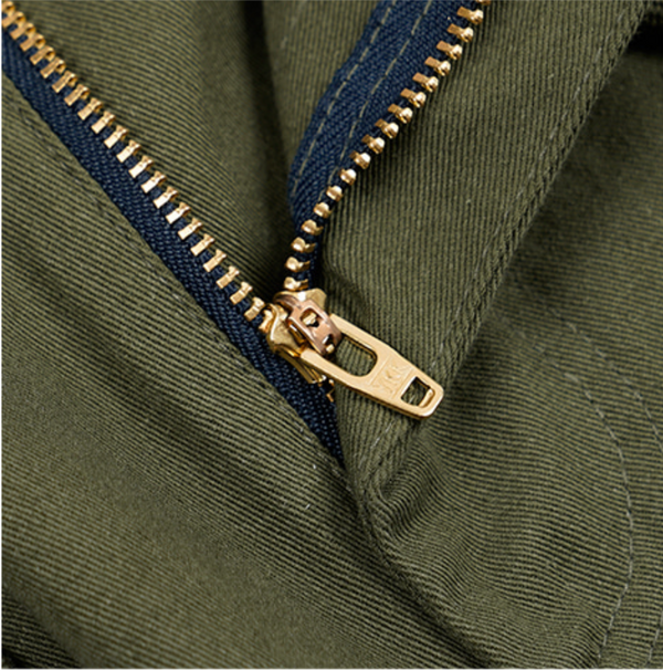 TWILL BALLOON PANTS - OLIVE