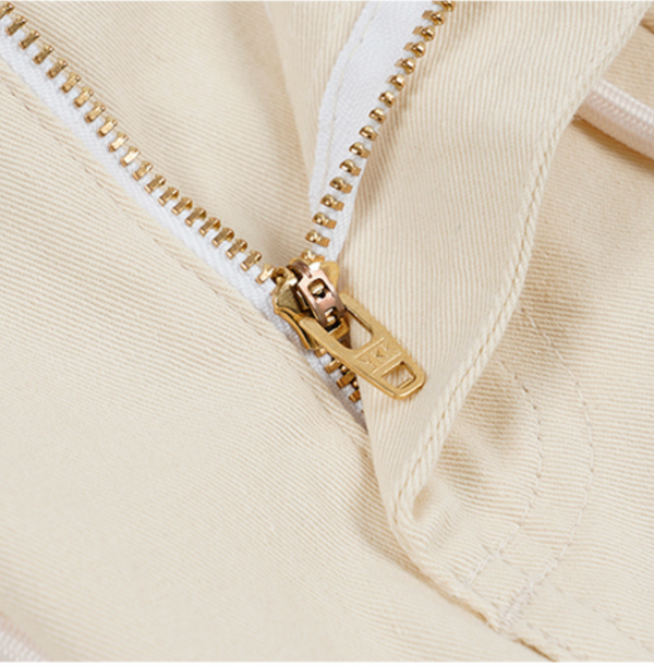 TWILL BALLOON PANTS - IVORY