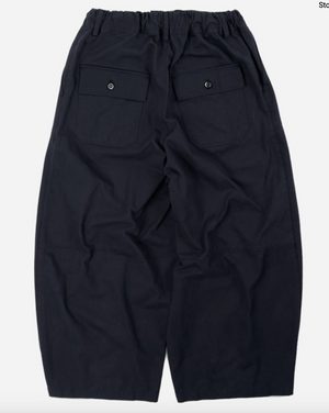 Frizmworks - TWILL BALLOON PANTS - NAVY -  - Alternative View 1