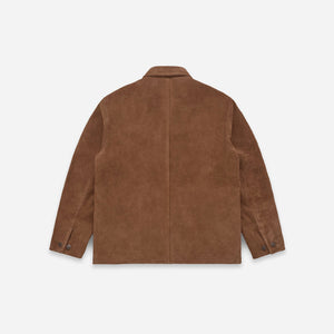 Knickerbocker - Knickerbocker Shag-Pile Suede Coat - Coffee -  - Alternative View 1