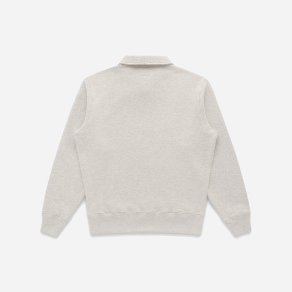 STADIUM LOFT QUARTER ZIP SWEATSHIRT - GREY