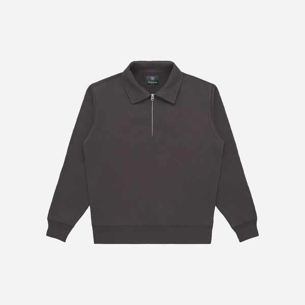 Knickerbocker Stadium Loft Knit Quarter Zip - Peat