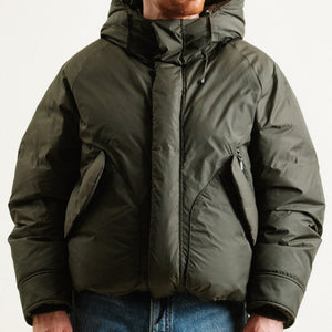 Rough Side - CLOUD DOWN PARKA JACKET - OLIVE -  - Alternative View 1