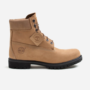 Timberland - 6 INCH PREMIUM SUEDE BOOT - HAY / BLACK -  - Main Front View