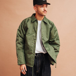 United Athle - COACH JACKET FUR LINED - OLIVE -  - Alternative View 1
