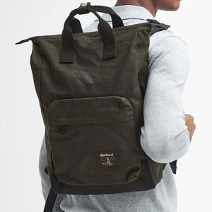 Barbour - FIELD WAX BACKPACK  - OLIVE -  - Alternative View 1