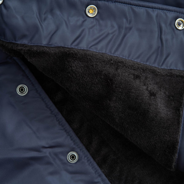 COACH JACKET FUR LINING - NAVY