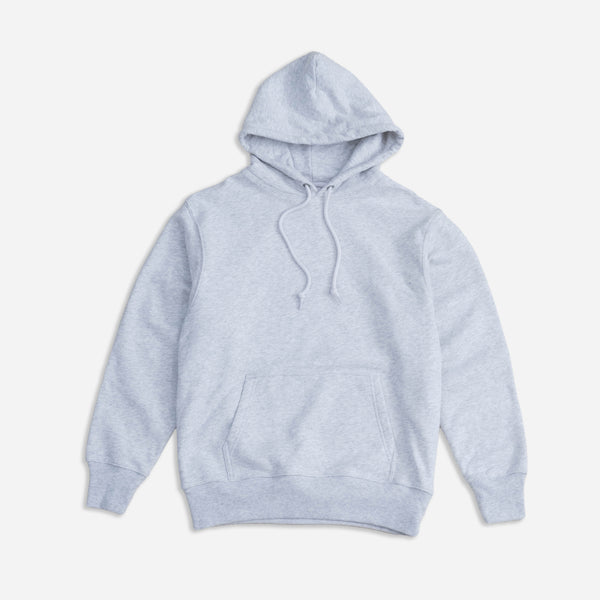 12.7oz HEAVYWEIGHT OVERHEAD HOODIE - ASH