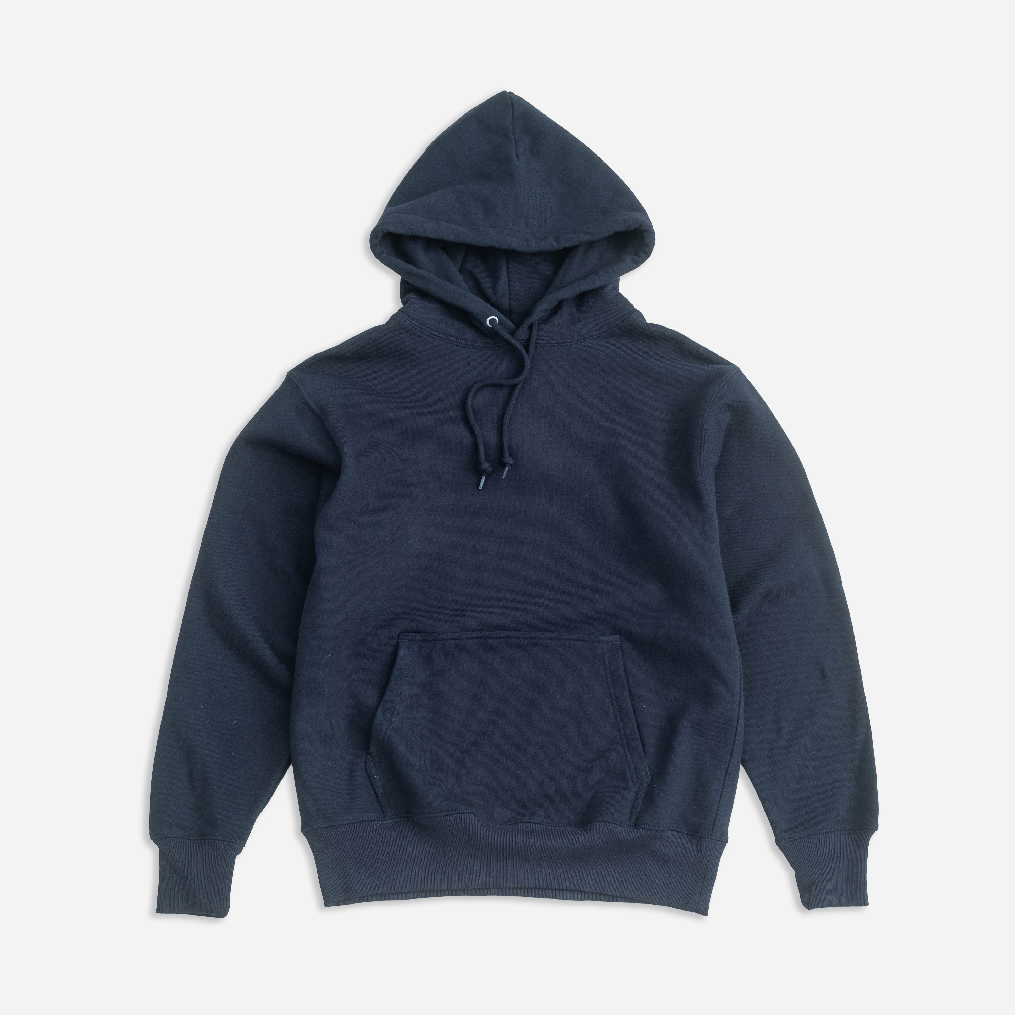 United Athle 12.7oz HEAVYWEIGHT OVERHEAD HOODIE - NAVY - The Great 