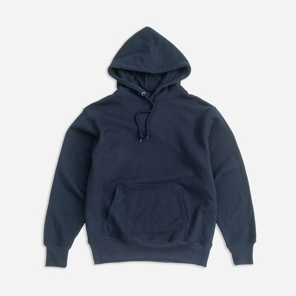 12.7oz HEAVYWEIGHT OVERHEAD HOODIE - NAVY