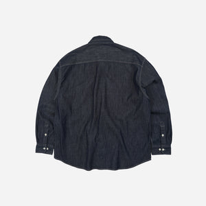 Frizmworks - Frizmworks Utility Flap Pocket Denim Work Shirt - Indigo -  - Alternative View 1