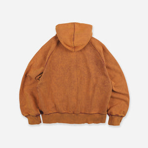 Frizmworks - VINTAGE DYEING HOOD ZIP PARKA - SUNSET -  - Alternative View 1