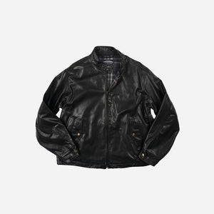 Frizmworks - Frizmworks Waxed Cowhide Buddy Harrington Jacket - Black -  - Main Front View