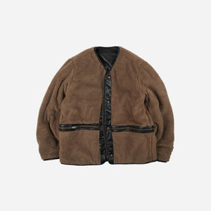 Frizmworks - Frizmworks Waxed Cowhide Reversible Liner Jacket - Black -  - Alternative View 1