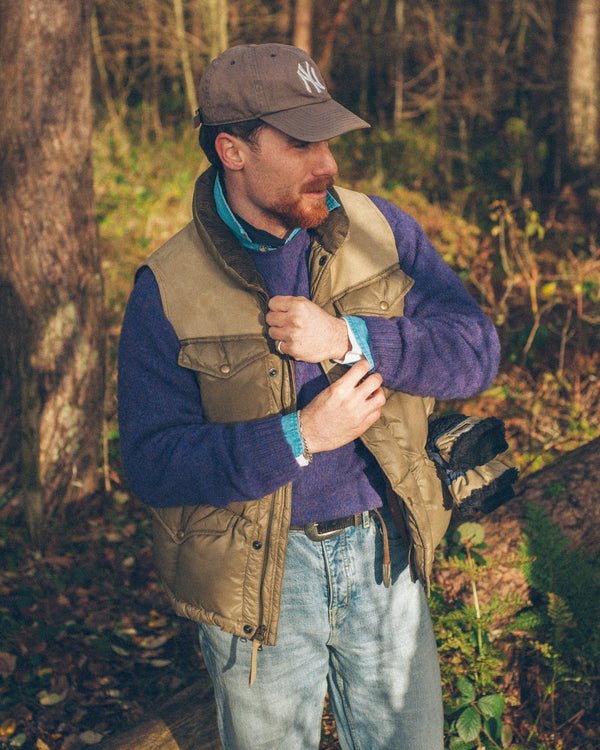 JACOBSON DOWN VEST - VINTAGE OLIVE