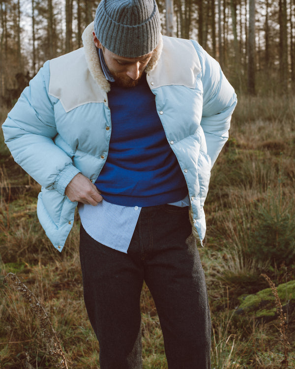 CHRISTY JACKET - BABY BLUE