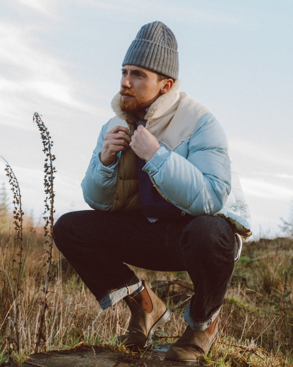 CHRISTY JACKET - BABY BLUE