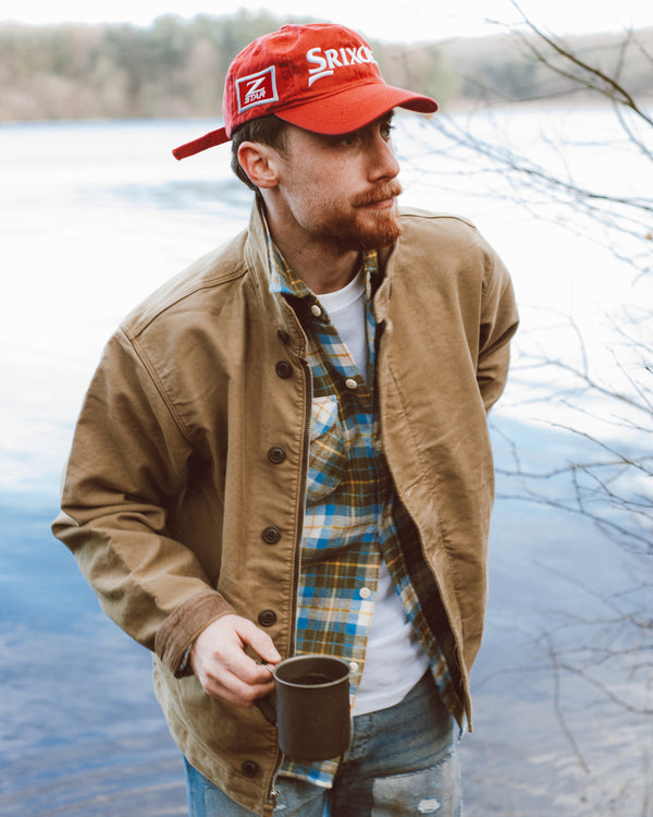 BOWER DECK JACKET - OLIVE DRAB