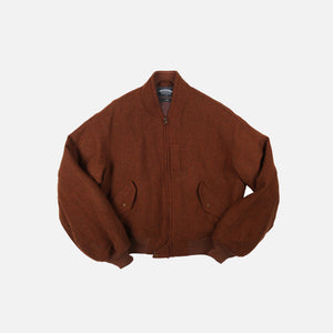 Frizmworks - Frizmworks Wool Flight Jacket - Maple -  - Main Front View