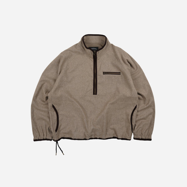 Frizmworks Wool Half Pullover - Desert Beige