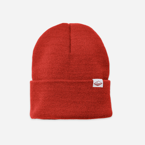 Battenwear - Battenwear Watch Cap V.2 - Dark Red -  - Main Front View