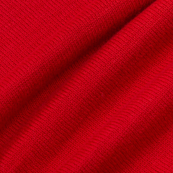 AMERICAN WOOL CREW KNIT - RED