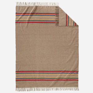Pendleton - 5TH AVENUE THROW - MINERAL UMBER -  - Main Front View