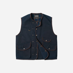 Frizmworks - HERITAGE HUNTING VEST - NAVY -  - Main Front View