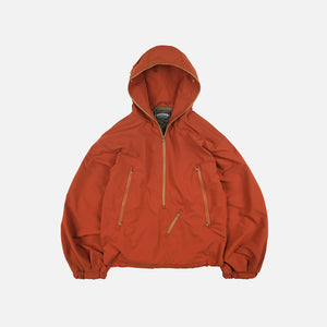 Frizmworks - MICRO RIPSTOP ANORAK JACKET - BRICK -  - Main Front View