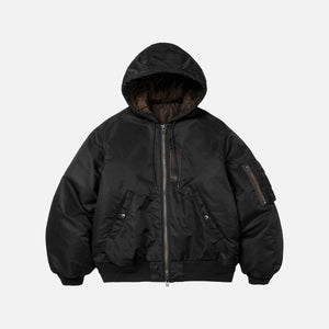 Frizmworks - Frizmworks Active MA-1 Hooded Parka - Black -  - Alternative View 1