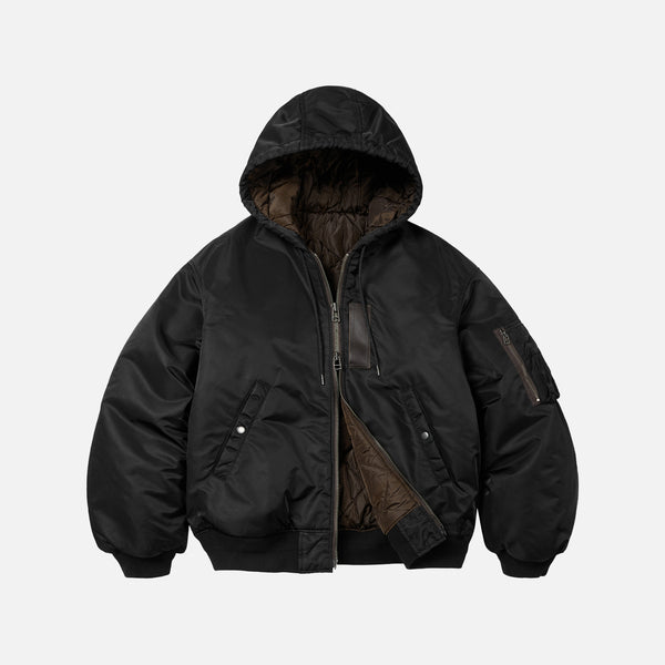 Frizmworks Active MA-1 Hooded Parka - Black