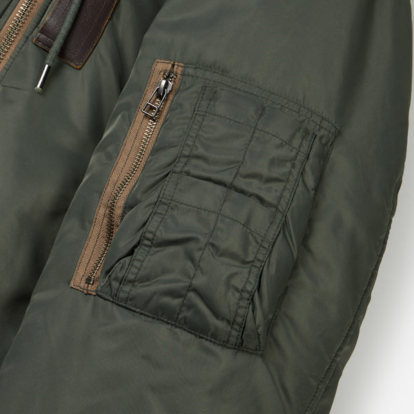 Frizmworks Active MA-1 Hooded Jacket - Olive