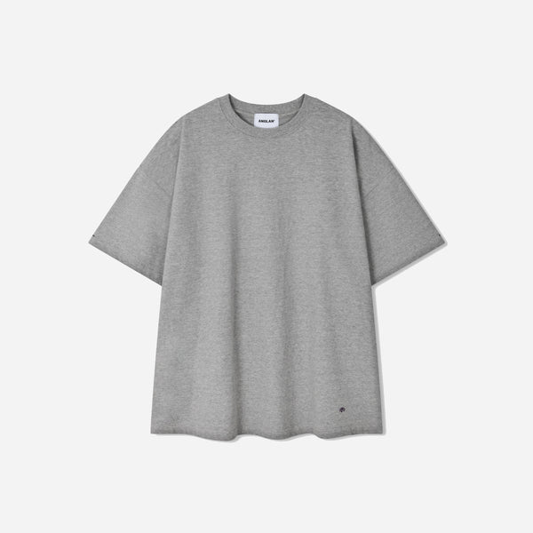 LAYERED ESSENTIAL LOGO T-SHIRT - GREY