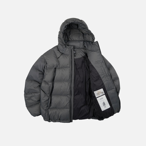 ALTAVIA DOWN JACKET - GUN METAL