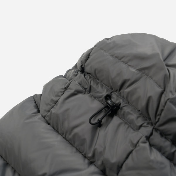 ALTAVIA DOWN JACKET - GUN METAL